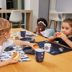 Inter Accessori^IM SET TOVAGLIETTE CALCIO BALILLA BLU NAVY