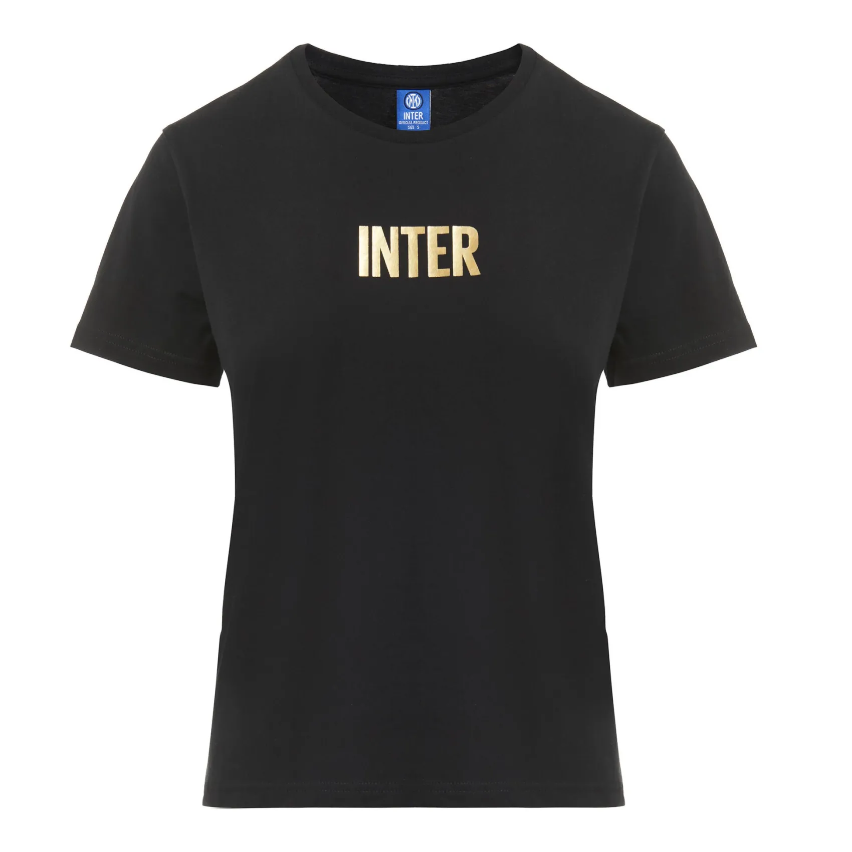 Inter T-Shirt E Polo^IM T-SHIRT BACK TO STADIUM 22:43 DONNA NERO