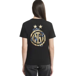 Inter T-Shirt E Polo^IM T-SHIRT BACK TO STADIUM 22:43 DONNA NERO