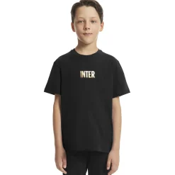 Inter T-Shirt E Polo^IM T-SHIRT BACK TO STADIUM 22:43 BAMBINO NERO