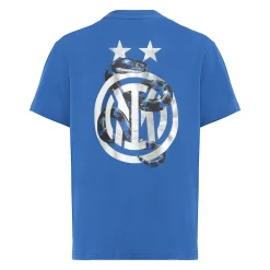 Inter T-Shirt E Polo^IM T-SHIRT BACK TO STADIUM 22:43 BAMBINO BLU ROYAL