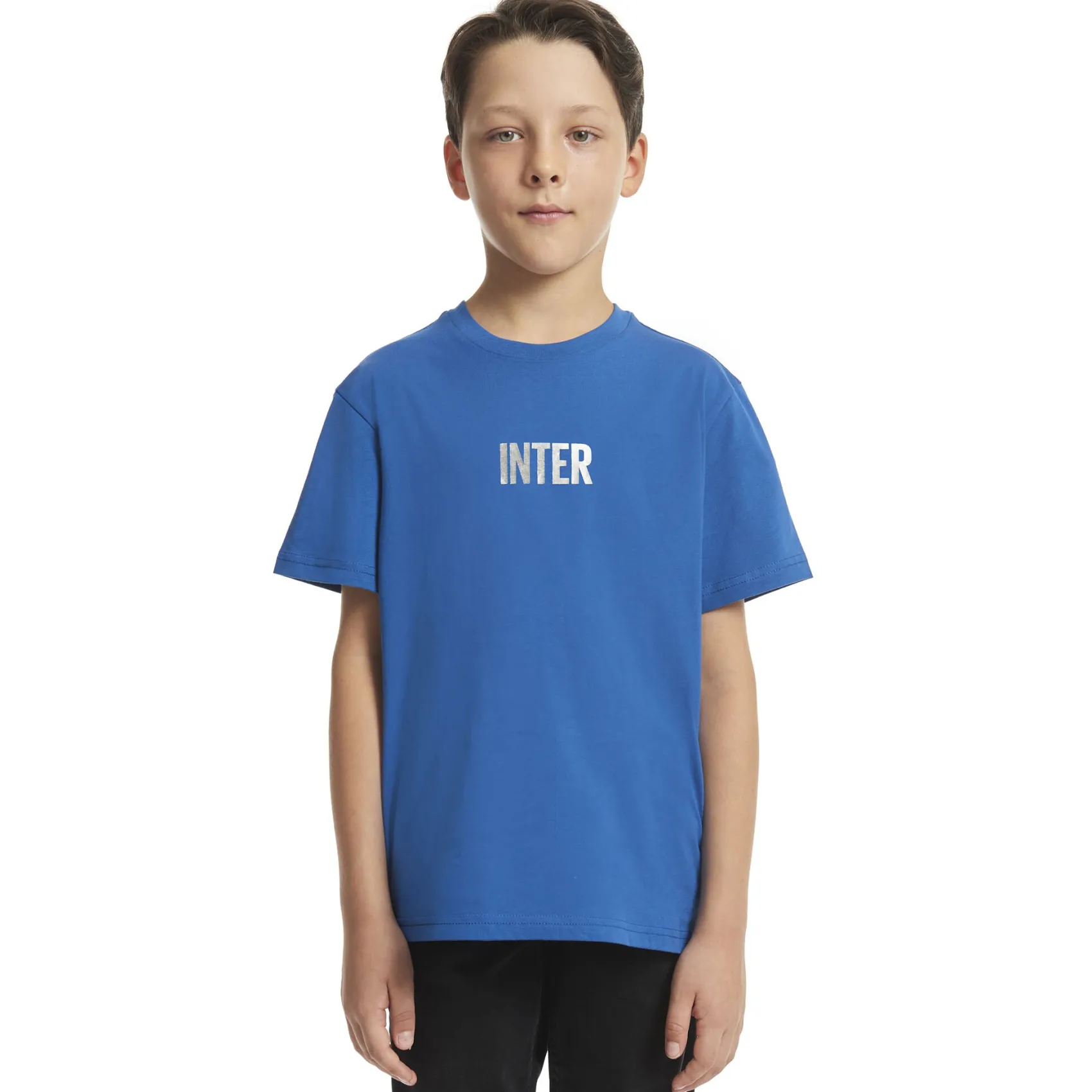 Inter T-Shirt E Polo^IM T-SHIRT BACK TO STADIUM 22:43 BAMBINO BLU ROYAL