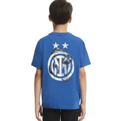 Inter T-Shirt E Polo^IM T-SHIRT BACK TO STADIUM 22:43 BAMBINO BLU ROYAL