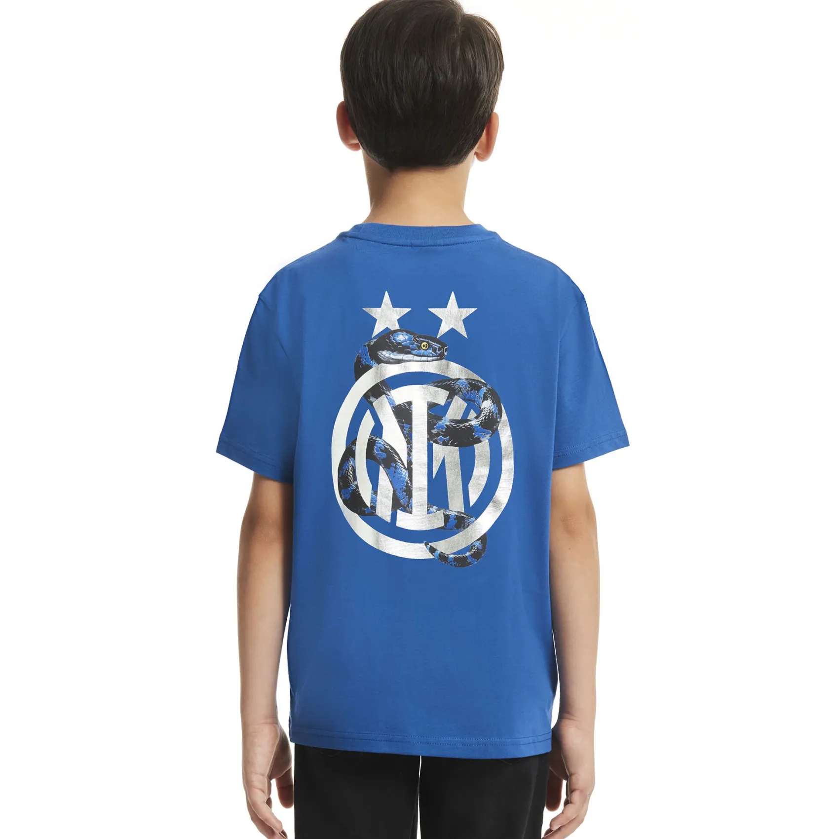 Inter T-Shirt E Polo^IM T-SHIRT BACK TO STADIUM 22:43 BAMBINO BLU ROYAL