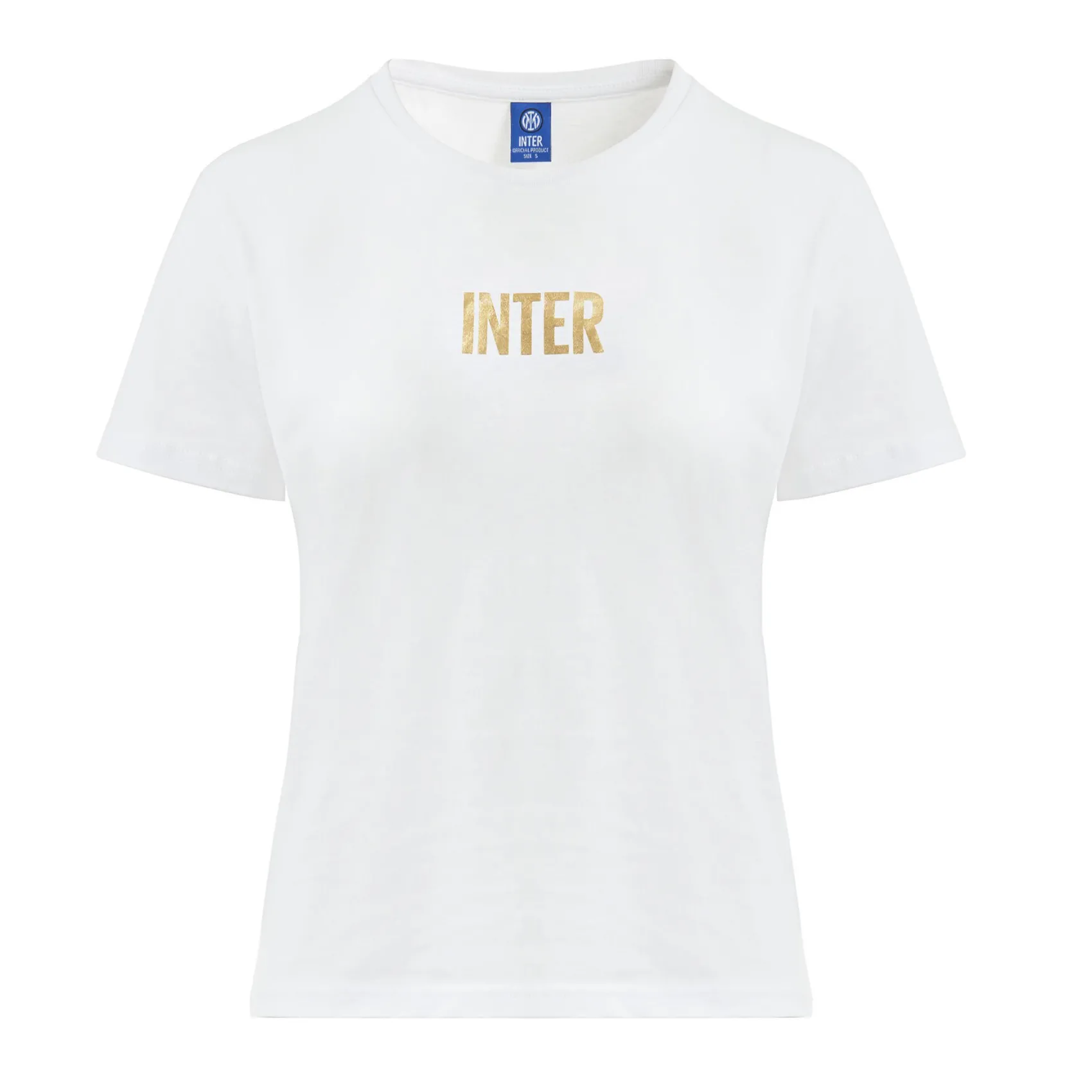 Inter T-Shirt E Polo^IM T-SHIRT BACK TO STADIUM 22:43 DONNA BIANCO
