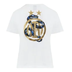 Inter T-Shirt E Polo^IM T-SHIRT BACK TO STADIUM 22:43 DONNA BIANCO