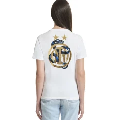 Inter T-Shirt E Polo^IM T-SHIRT BACK TO STADIUM 22:43 DONNA BIANCO