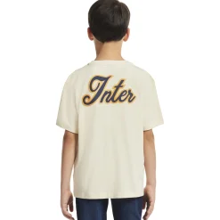 Inter T-Shirt E Polo^IM T-SHIRT COLLEGE BAMBINO OFF-WHITE