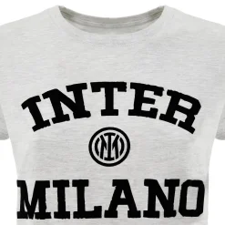 Inter T-Shirt E Polo^IM T-SHIRT COLLEGE DONNA GRIGIO CHIARO