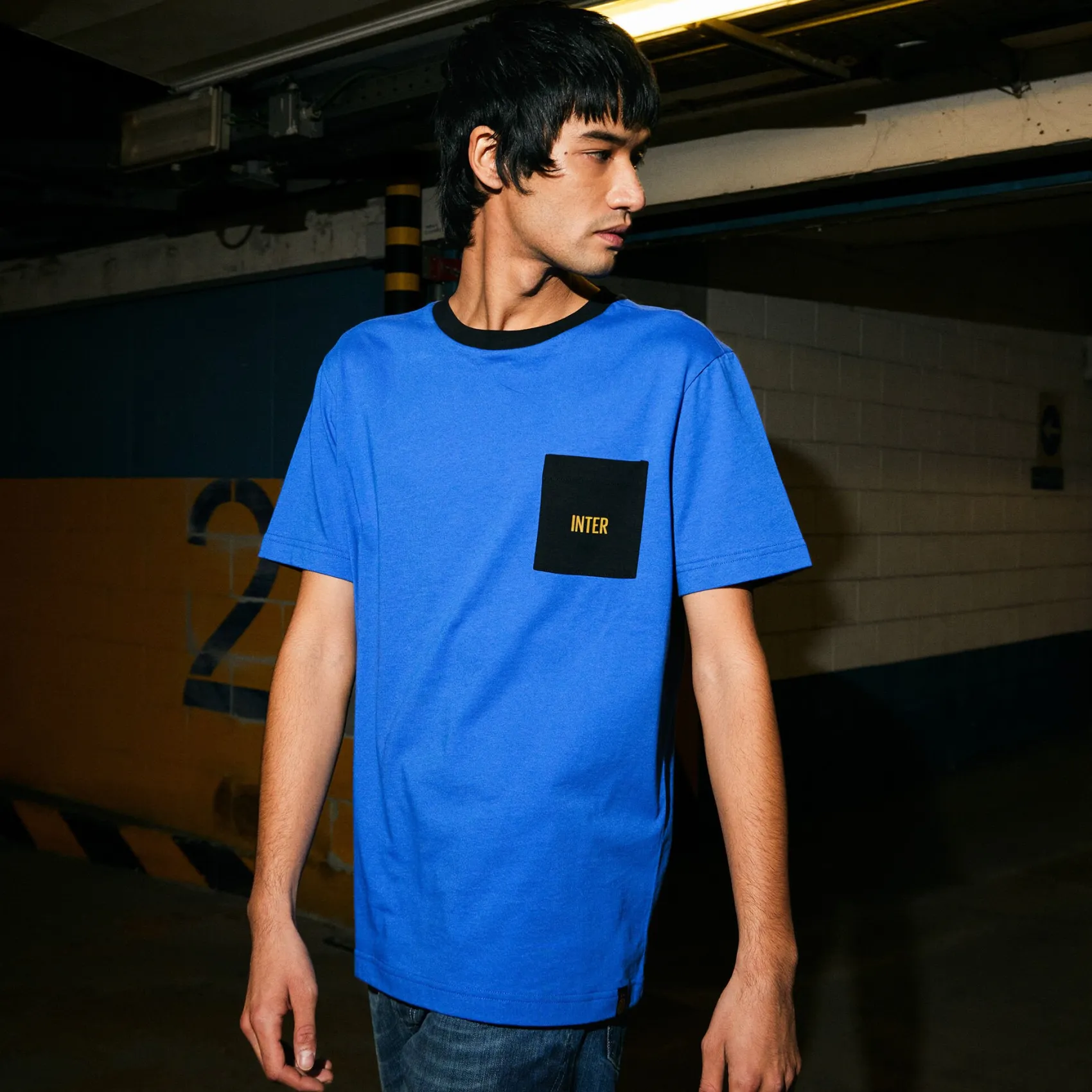 Inter T-Shirt E Polo^IM T-SHIRT CON TASCHINO EVERYDAY 2 STELLE BLU ROYAL
