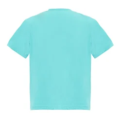 Inter T-Shirt E Polo^IM T-SHIRT EMBOSSED CREST BAMBINO TURCHESE