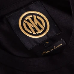 Inter T-Shirt E Polo^IM T-SHIRT RETRO TAPER UOMO NERO