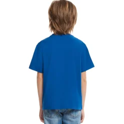 Inter T-Shirt E Polo^IM T-SHIRT RICAMATA CALCIATORE BAMBINO BLU ROYAL
