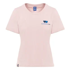 Inter T-Shirt E Polo^IM T-SHIRT RICAMATA UNCONDITIONAL LOVE DONNA ROSA