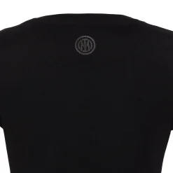 Inter T-Shirt E Polo^IM T-SHIRT RUBBER LOGO DONNA NERO