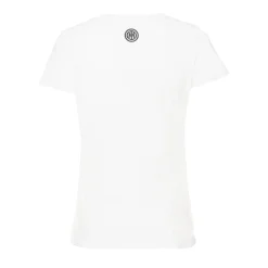 Inter T-Shirt E Polo^IM T-SHIRT RUBBER LOGO DONNA BIANCO