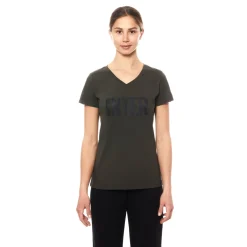 Inter T-Shirt E Polo^IM T-SHIRT RUBBER LOGO DONNA VERDE MILITARE