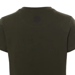 Inter T-Shirt E Polo^IM T-SHIRT RUBBER PRINT BAMBINO VERDE MILITARE