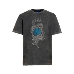 Inter T-Shirt E Polo^IM T-SHIRT SNAKE CLUB BAMBINO GRIGIO SCURO