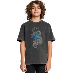 Inter T-Shirt E Polo^IM T-SHIRT SNAKE CLUB BAMBINO GRIGIO SCURO