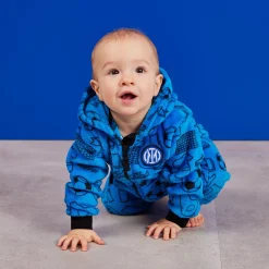 Inter Body E Tutine^IM TUTINA FELPATA NEONATO BLU