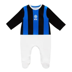 Inter Body E Tutine^IM TUTINA RIGHE NEONATO NERO