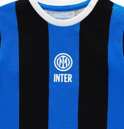 Inter Body E Tutine^IM TUTINA RIGHE NEONATO NERO